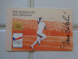 Czech Republic Phonecard - Olympische Spiele