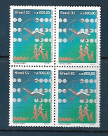 Brasil (Brazil) - 1992 - Block Of 4: Hospital - Yv 2092 - Other & Unclassified