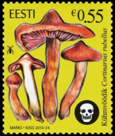 Estonia Estland Estonie 2015 Mushroom Poisoning Stamp MNH - Estland