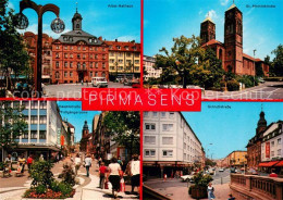 73615560 Pirmasens Altes Rathaus St Pirminkirche Hauptstrasse Schlossstrasse Pir - Pirmasens