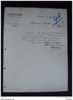 Anvaing 1903 Sucrerie-Raffinerie D'Anvaing (Hainaut) Lettre - Lebensmittel