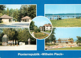 73614305 Altenhof Eberswalde Pionierrepublik Wilhelm Pieck Eingang Badestrand We - Finowfurt