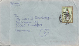 Oman: 1997 Air Mail To Frankfurt - Kuwait