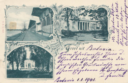 Ned. Indie: 1900: Post Card Batavia To Düsseldorf - Indonesië