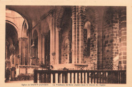 FRANCE - Saint Junien - Eglise - Le Tombeau De Saint Junien Dans Le Chevet De L'église - Carte Postale Ancienne - Saint Junien
