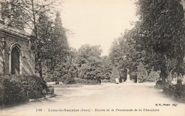 FRANCE - Lons Le Saunier (Jura) - Vue à L'entrée De La Promenade De La Chevalerie - Carte Postale Ancienne - Lons Le Saunier