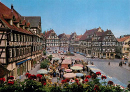 73600078 Schorndorf Wuerttemberg Blick Vom Rathaus Auf Den Marktplatz Altstadt F - Schorndorf