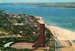 73600003 Laboe Marine Ehrenmal Ostseebad Fliegeraufnahme Laboe - Laboe