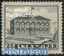 Iceland 1952 25Kr, Stamp Out Of Set, Mint NH - Neufs