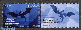 Montenegro 2022 Europa, Myths & Legends 1v+tab, Mint NH, History - Europa (cept) - Art - Fairytales - Contes, Fables & Légendes