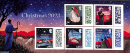 Great Britain 2023 Christmas S/s S-a, Mint NH, Religion - Christmas - Unused Stamps