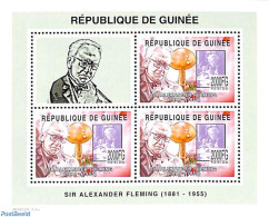 Guinea, Republic 2002 Alexander Fleming M/s, Mint NH, Health - Nature - Health - Mushrooms - Pilze
