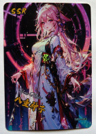 RARE CARTE SEXY GIRL MANGA HOLO SSR Genshin Impact Yae Miko - Autres & Non Classés