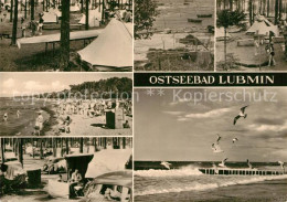 73593489 Lubmin Ostseebad Zeltplatz Badestrand Moewen Lubmin Ostseebad - Lubmin