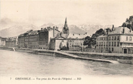 FRANCE - Grenoble - Vue Panoramique - Vue Prise Du Pont De L'hôpital - N D - Carte Postale Ancienne - Grenoble