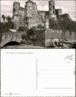 Ansichtskarte Neckargemünd Burgruine Dilsberg 1960 - Neckargemuend