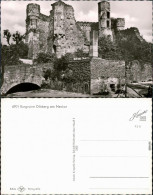 Ansichtskarte Neckargemünd Burgruine Dilsberg 1960 - Neckargemünd