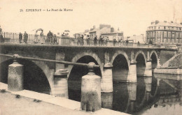 FRANCE - Epernay - Vue Sur Le Pont De Marne - Animé - Carte Postale Ancienne - Epernay