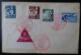 Rumänien FDC , Mi 1101-1105 , Arbeiterjugend - Gebraucht