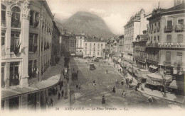 FRANCE - Grenoble - Vue Générale De La Place Grenette - L L - Animé - Des Bâtiments - Carte Postale Ancienne - Grenoble