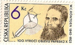 ** 94 Czech Republic K. Roentgen  1995 - Unused Stamps