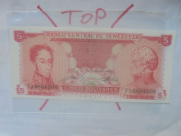 VENEZUELA 5 BOLIVARES 1989 Neuf (B.33) - Venezuela