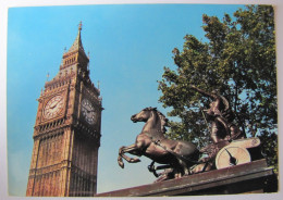 ROYAUME-UNI - ANGLETERRE - LONDON - Big Ben And Boadicea Statue - Westminster Abbey