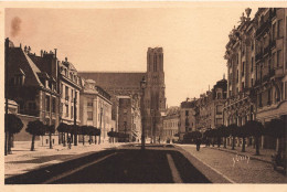 FRANCE - Reims  - Vue Sur Langlet Et La Cathédrale - Carte Postale Ancienne - Reims