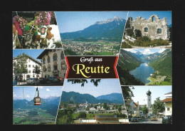 Reutte Multi Vues Photo Carte Tirol Gruss Aus Reute Osterreich Austria Htje - Reutte