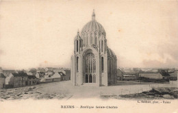 FRANCE - Reims  - Vue Générale De La Basilique Sainte Clotilde - Carte Postale Ancienne - Reims