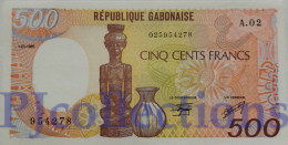 GABON 500 FRANCS 1985 PICK 8 UNC - Gabon