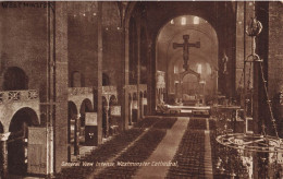 ROYAUME-UNI - Angleterre - London - Westminster Cathedral - General View Interior - Carte Postale Ancienne - Westminster Abbey