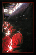 TIBET - MONASTERE DE DREPUNG PRES DE LHASA  Prieres (scan Recto-verso) QQ 1114 - Tibet