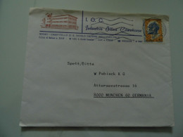 Busta Viaggiata Per La Germania "I.O.C. Industria Ottica Comelicense" 1972 - 1971-80: Storia Postale