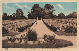 FRANCE - Jonchery Sur Suippes - Vue Sur Le Cimetière National Vu Du Calvaire - Colorisé - Carte Postale Ancienne - Autres & Non Classés