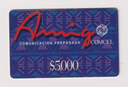 COLOMBIA -  Comcel Amigo  Remote  Phonecard - Kolumbien
