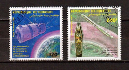 DJIBOUTI - PA N°193/4 ° (1983) Espace - Djibouti (1977-...)