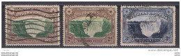 SOUTHERN  RHODESIA:  1935/38  VICTORY  WATERFALLS  -  LOT  3  USED  STAMPS  -  YV/TELL. 35 + 35 + 53 - Rhodésie Du Sud (...-1964)