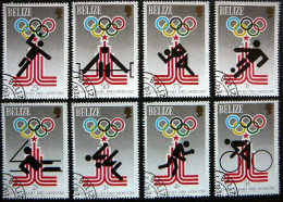 (dcos-329)  Belize        Mi 432-39   Yv  439-46     1979 - Belice (1973-...)