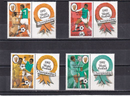 Sierra Leona Nº 544 Al 547 - 1982 – Espagne