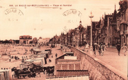 FRANCE - La Baule Sur Mer (Loire Inf) - Vue Générale De La Plage Et Remblai - Animé - Carte Postale Ancienne - Saint Nazaire