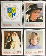 Mauritius 1982 Diana 21st Birthday MNH - Mauricio (1968-...)