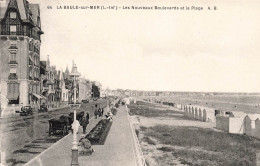 FRANCE - La Baule Sur Mer (L Inf) - Les Nouveaux Boulevards Et La Plage - A B - Carte Postale Ancienne - Saint Nazaire