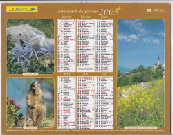 Almanach Du Facteur  2003 - Saint Sigismond - Sixt Fer A Cheval - Grand Format : 2001-...