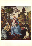 CPM National Gallery Lippi Filippino Altarpiece The Virgin And Child With SS Jerome And Dominic - Filippi