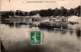 19632 Cpa 93 Gournay Sur Marne - Quai De Chétivet - Gournay Sur Marne