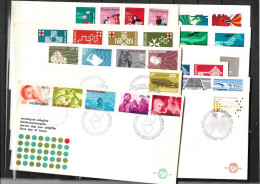 1966-1968 11 Verschillende Blanco Eerstedagenveloppen Tussen E 81 - 93 Slechts 10 % CW !! - FDC