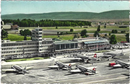 Zürich Kloten Flughof 1959 Flugaufnahme Swissair - Kloten