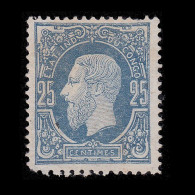 BELGIAN CONGO.1886.King Leopold II.SCOTT 3.MNG. - Ongebruikt