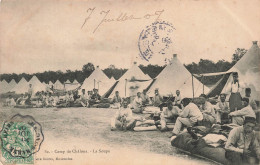 FRANCE - Camp De Châlons - La Soupe - Animé - Carte Postale Ancienne - Camp De Châlons - Mourmelon